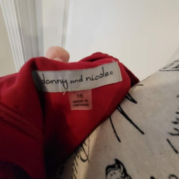 Red Dress with Sparkles - Picture 5 of 5